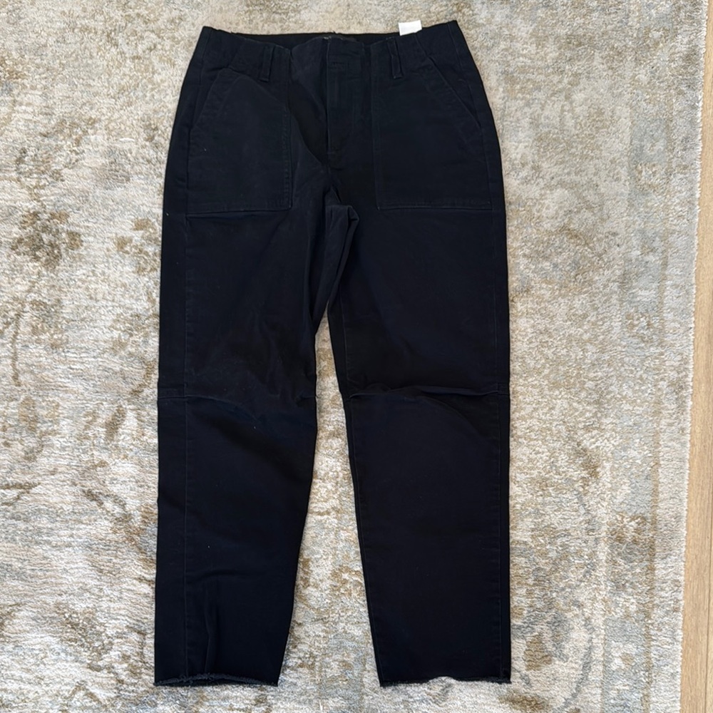 Banana Republic Black Girlfriend Chino Pants 2P